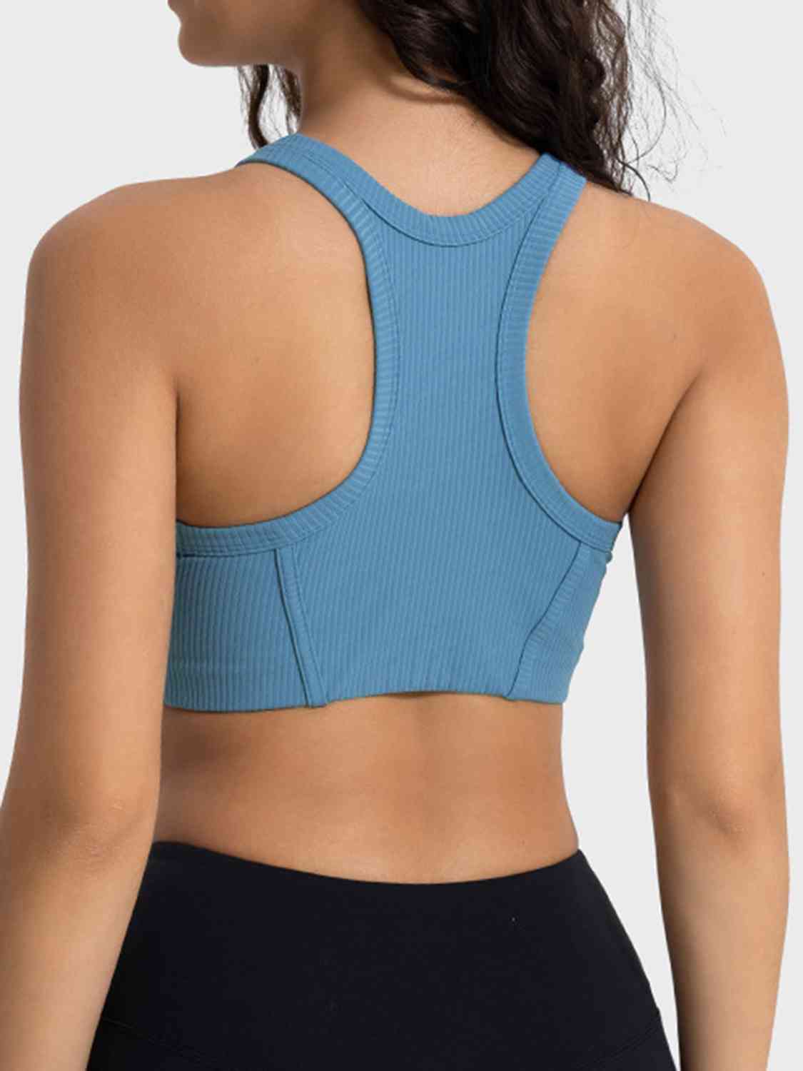 Wide Strap Cropped Sport Tank - TRENDMELO