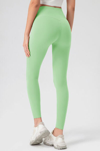 High Waist Skinny Active Pants - TRENDMELO