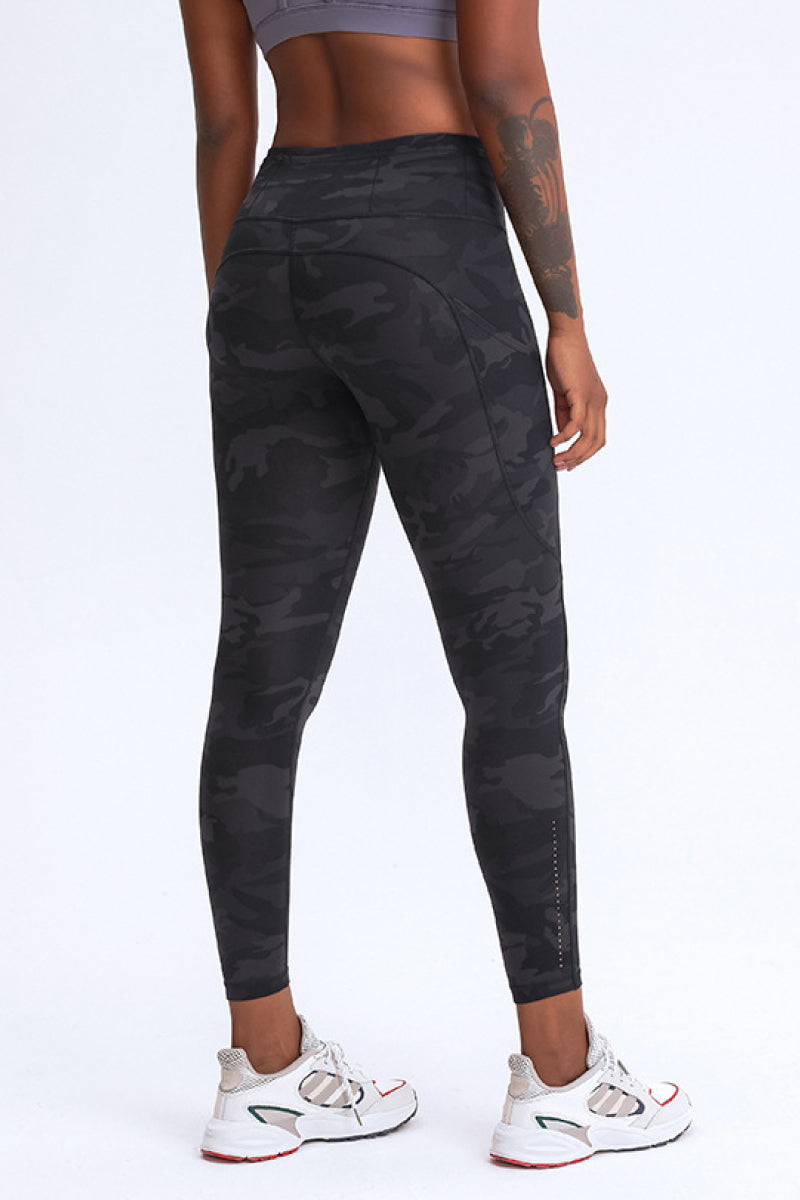 Thigh Pocket Active Leggings - TRENDMELO