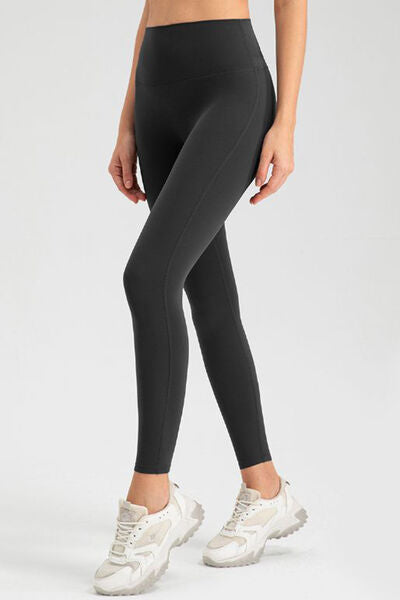 High Waist Skinny Active Pants - TRENDMELO