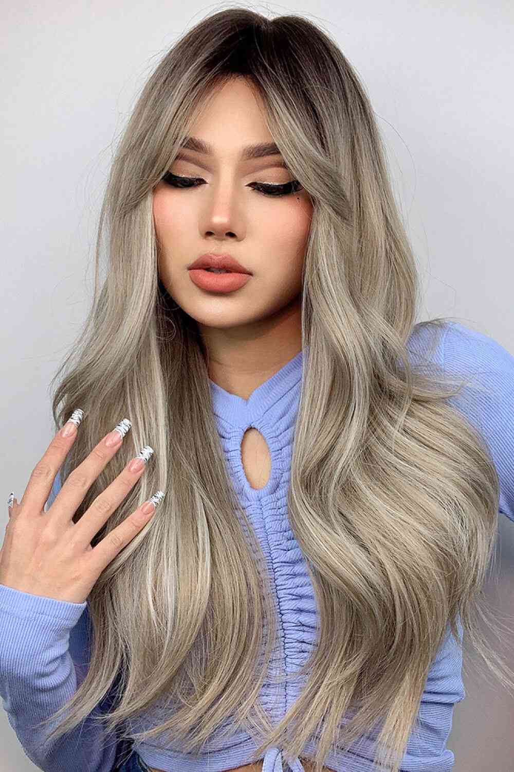 Full Machine Long Wave Wigs 26'' - TRENDMELO