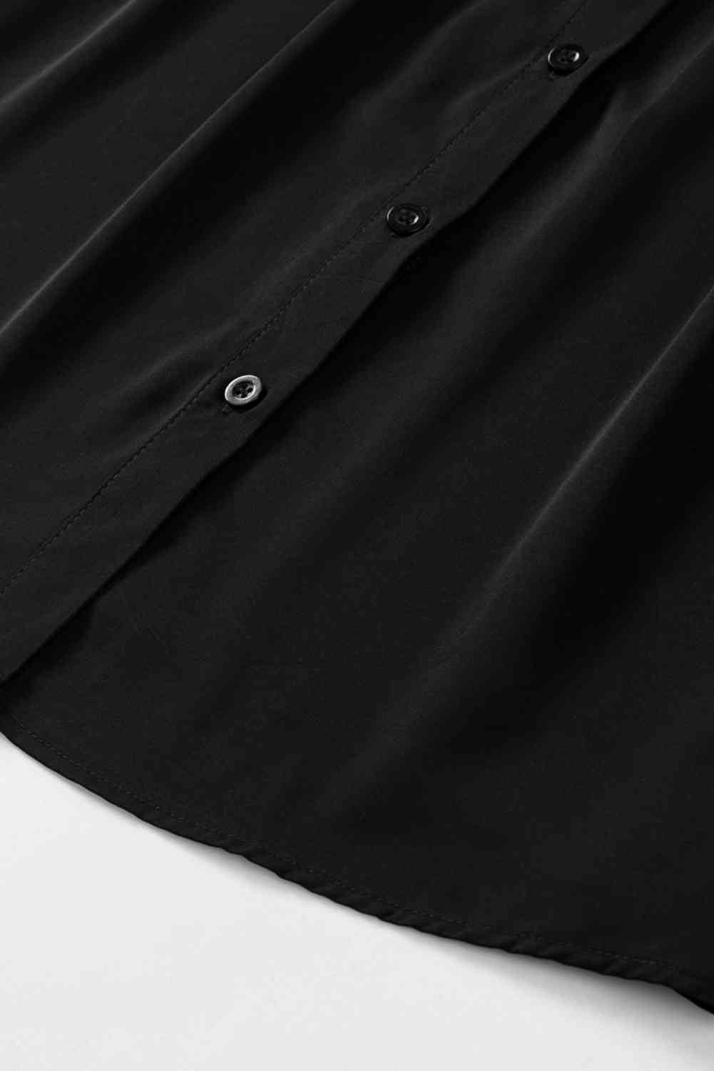 Gathered Detail Puff Sleeve Shirt - TRENDMELO