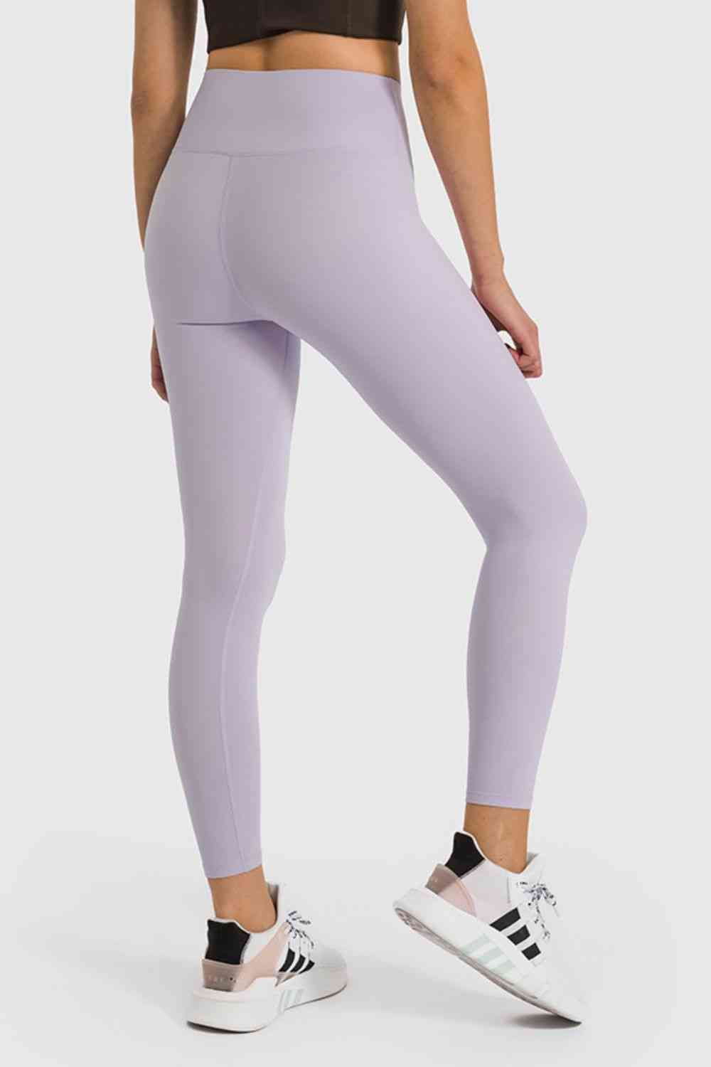 High Waist Ankle-Length Yoga Leggings - TRENDMELO