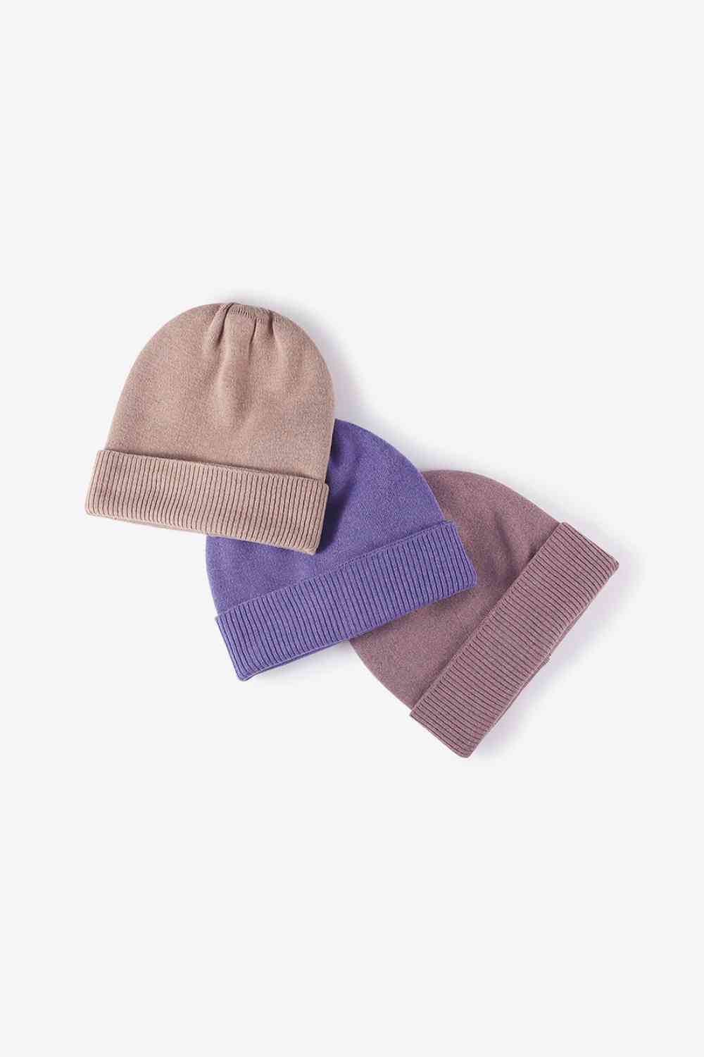 Cuff Knitted Beanie - TRENDMELO