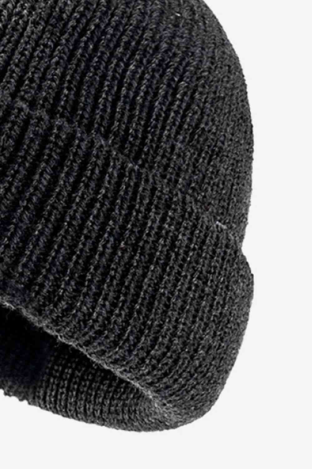 Calling For Winter Rib-Knit Beanie - TRENDMELO