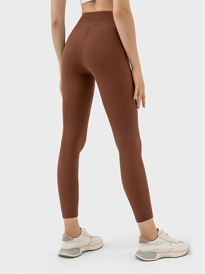 Mid-Rise Waist Active Pants - TRENDMELO