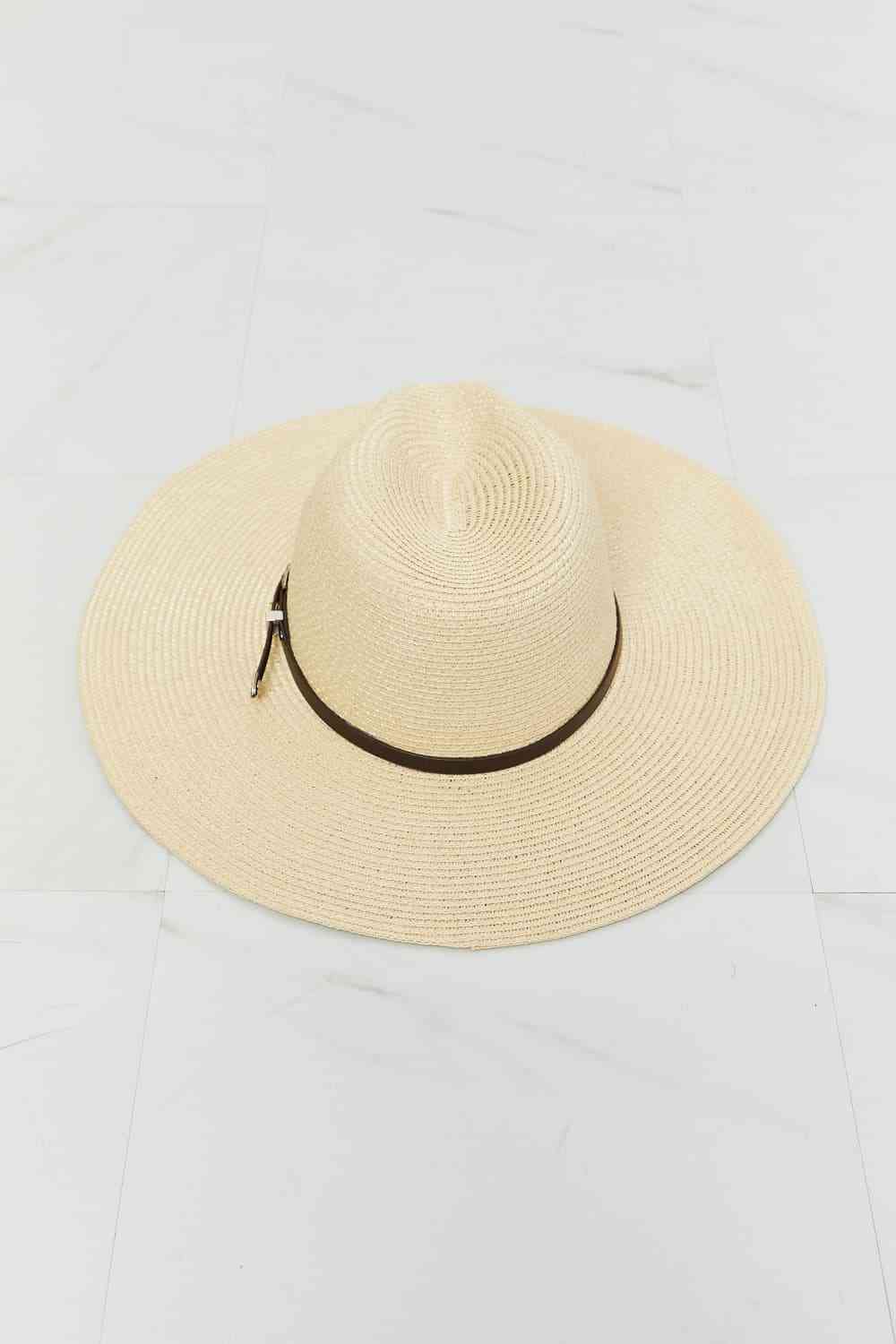 Fame Boho Summer Straw Fedora Hat - TRENDMELO