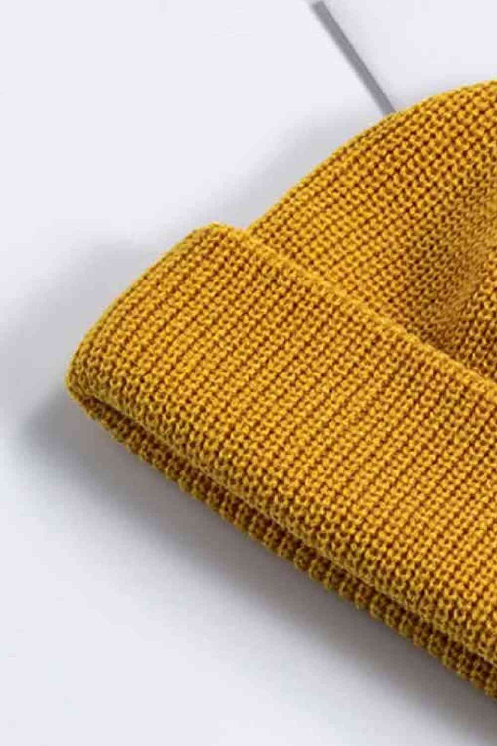 Cozy Rib-Knit Cuff Beanie - TRENDMELO