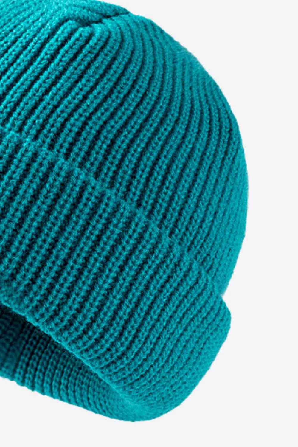 Calling For Winter Rib-Knit Beanie - TRENDMELO