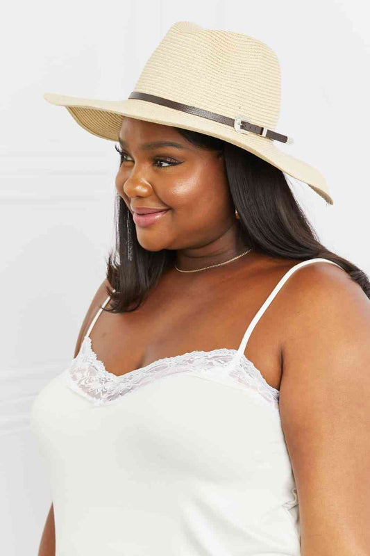 Fame Boho Summer Straw Fedora Hat - TRENDMELO