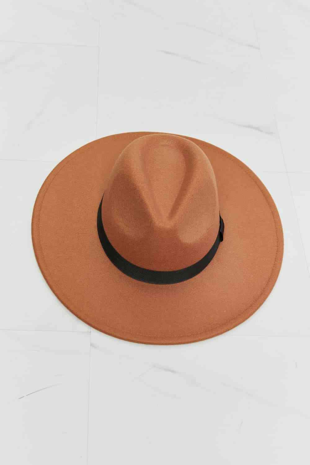 Fame Enjoy The Simple Things Fedora Hat - TRENDMELO