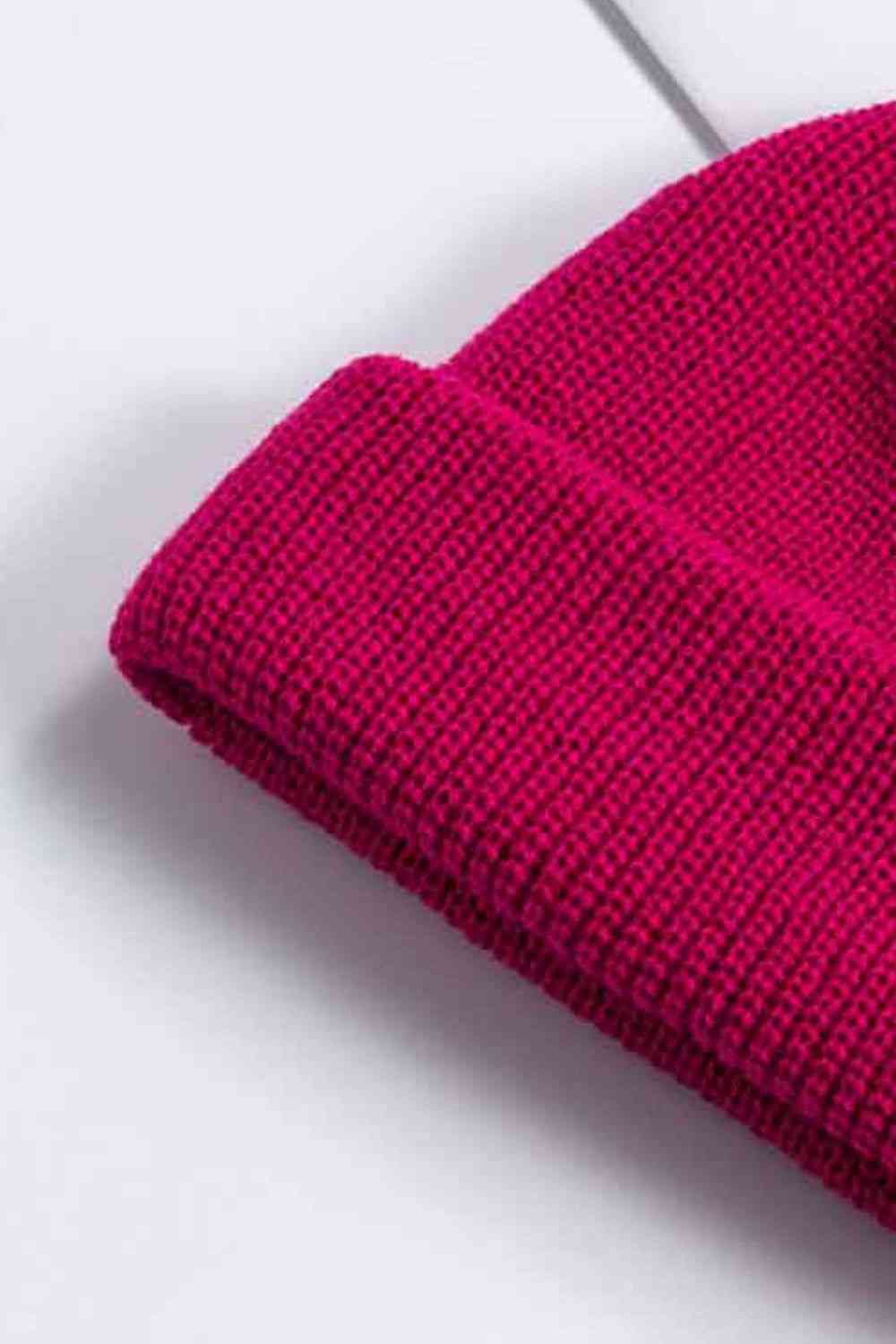 Cozy Rib-Knit Cuff Beanie - TRENDMELO