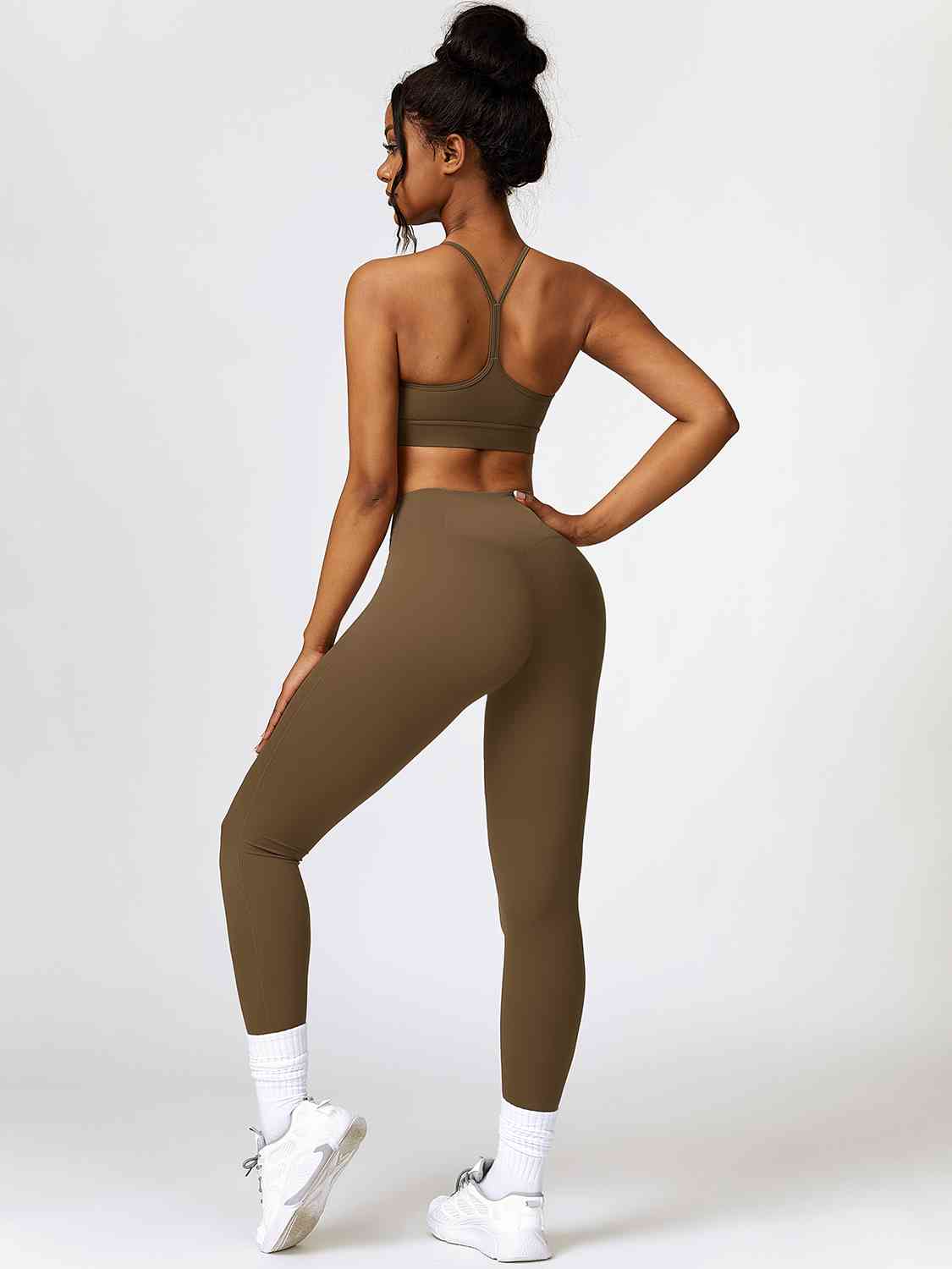 Sport Bra and Leggings Set - TRENDMELO