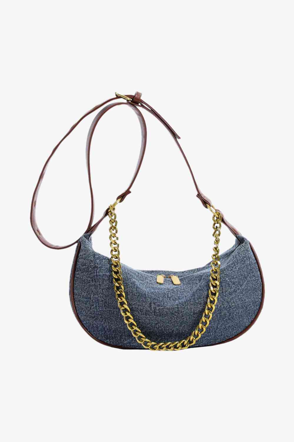 Denim Crossbody Bag - TRENDMELO