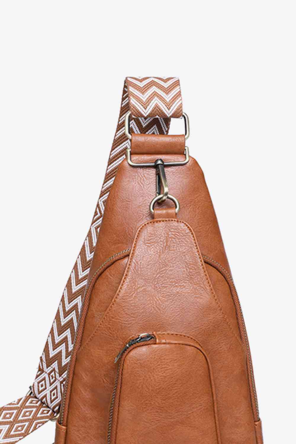 Adored Take A Trip PU Leather Sling Bag - TRENDMELO