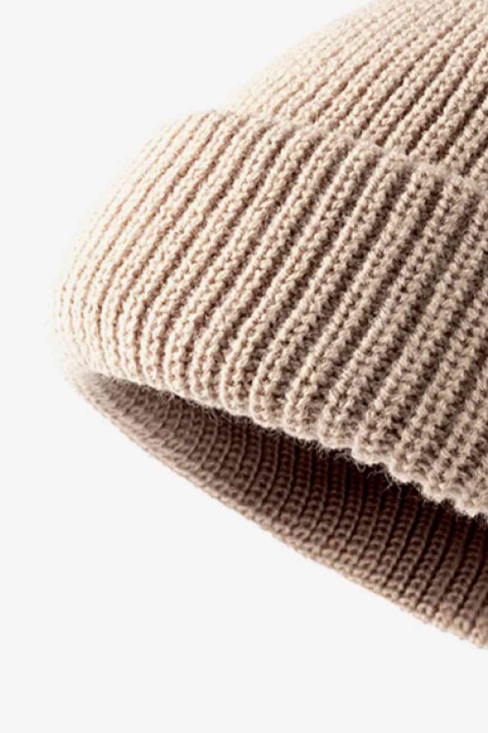 Calling For Winter Rib-Knit Beanie - TRENDMELO