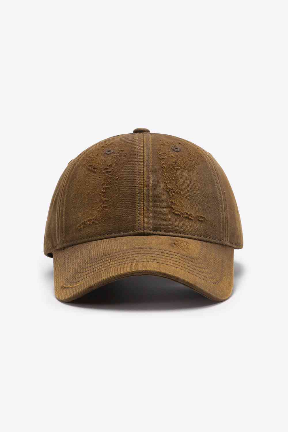 Distressed Adjustable Baseball Cap - TRENDMELO