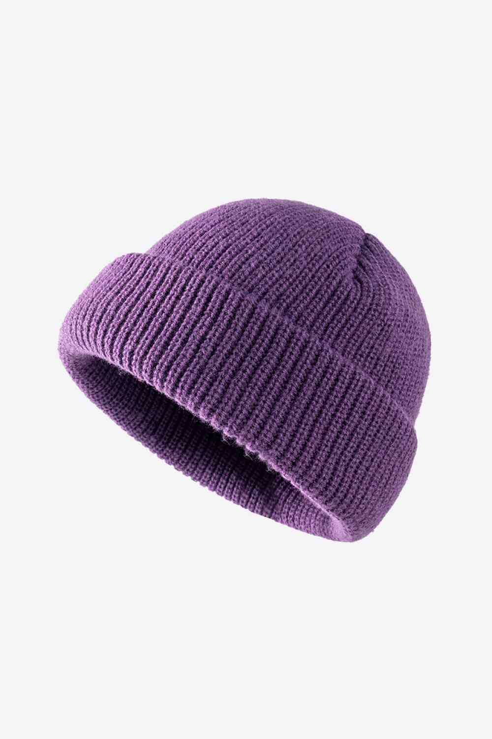 Calling For Winter Rib-Knit Beanie - TRENDMELO