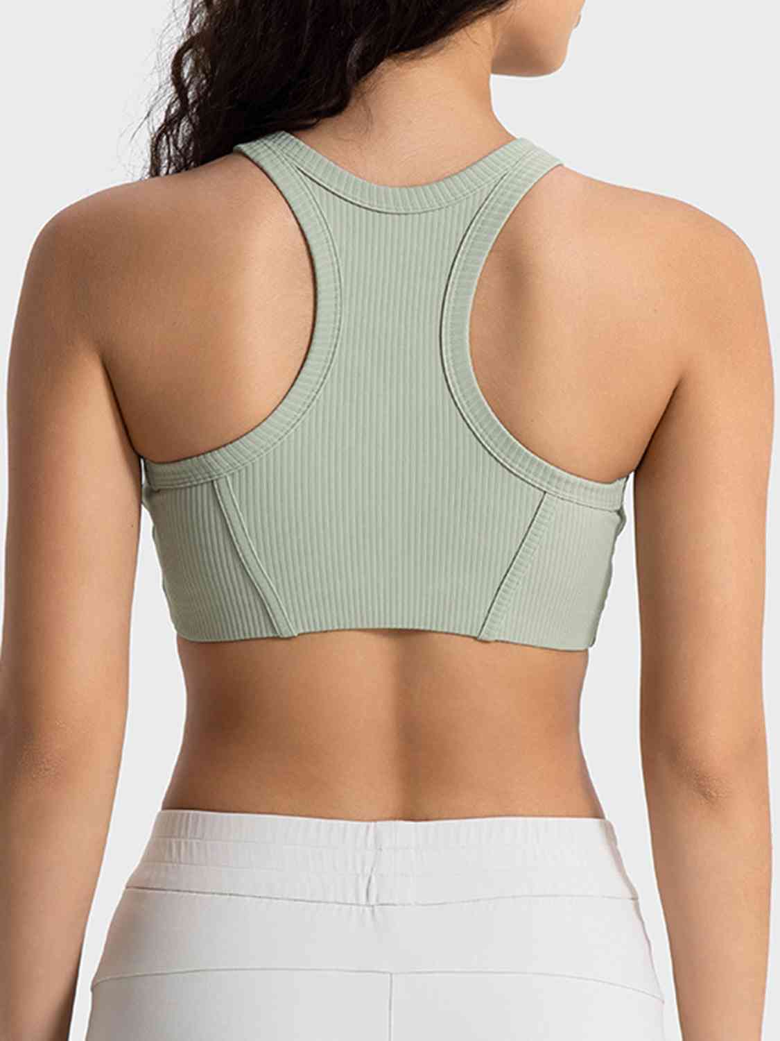 Wide Strap Cropped Sport Tank - TRENDMELO