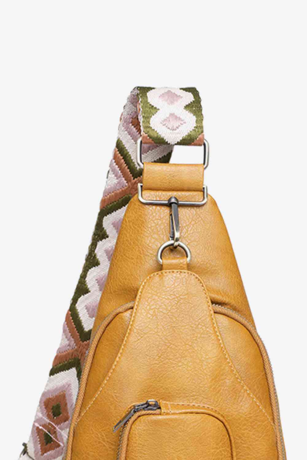 Adored Take A Trip PU Leather Sling Bag - TRENDMELO