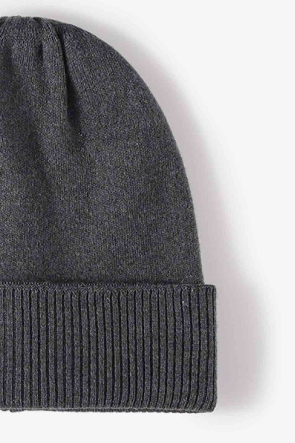 Cuff Knitted Beanie - TRENDMELO