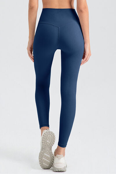 High Waist Skinny Active Pants - TRENDMELO