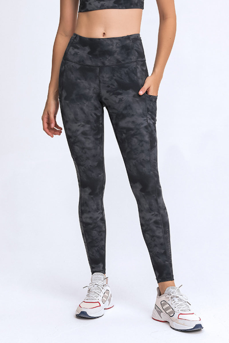 Thigh Pocket Active Leggings - TRENDMELO