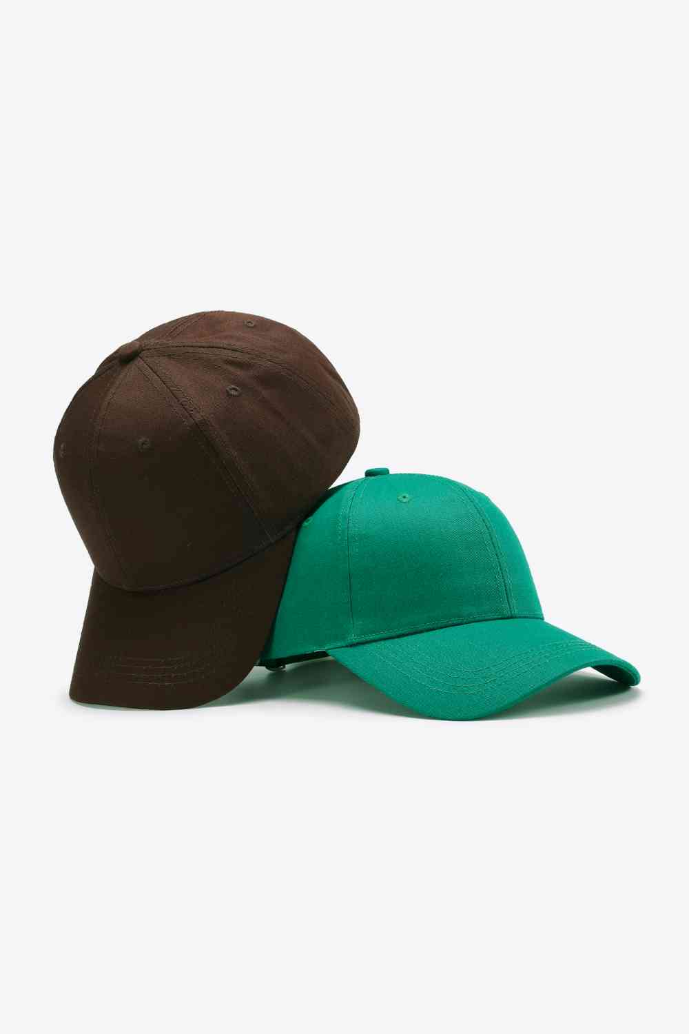 Plain Adjustable Cotton Baseball Cap - TRENDMELO