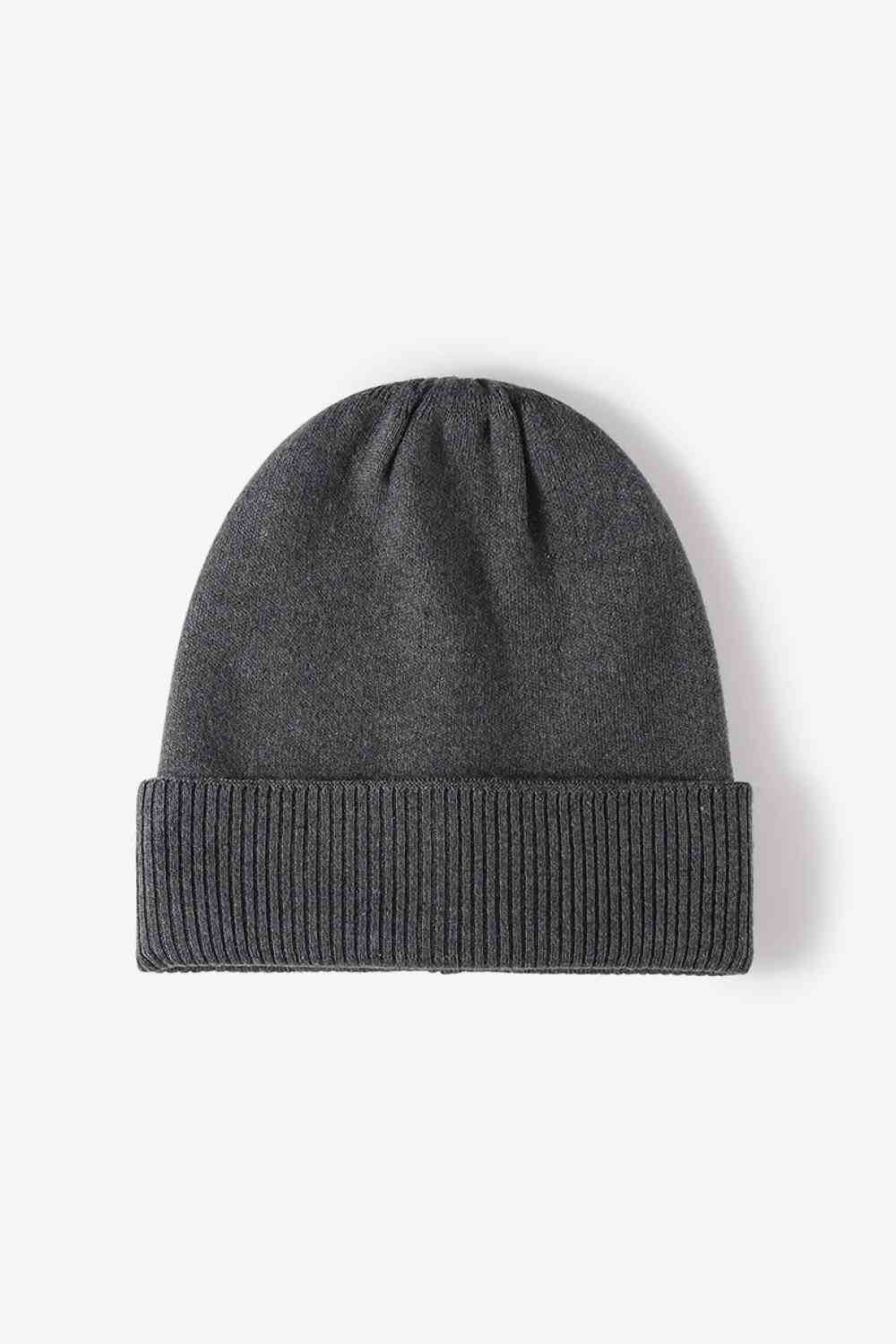 Cuff Knitted Beanie - TRENDMELO