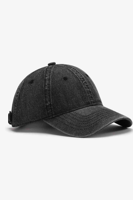 Plain Adjustable Baseball Cap - TRENDMELO