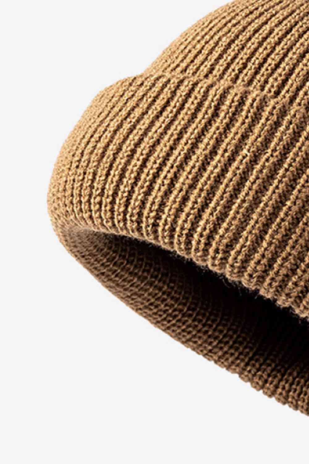 Calling For Winter Rib-Knit Beanie - TRENDMELO