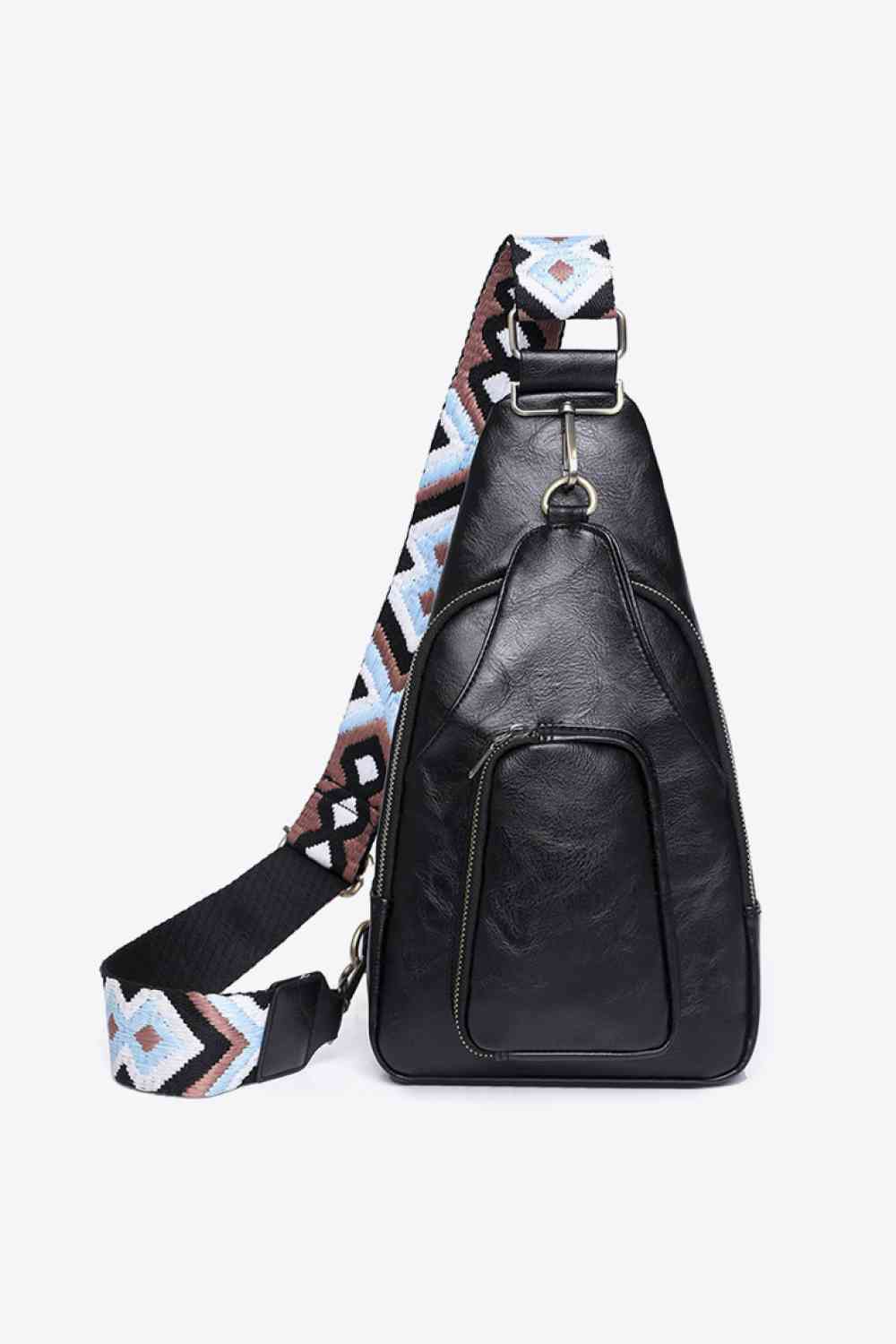 Adored Take A Trip PU Leather Sling Bag - TRENDMELO