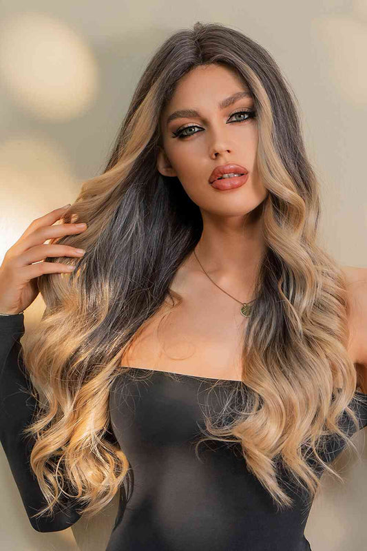 13*2" Lace Front Wigs Synthetic Long Wave 26" 150% Density - TRENDMELO