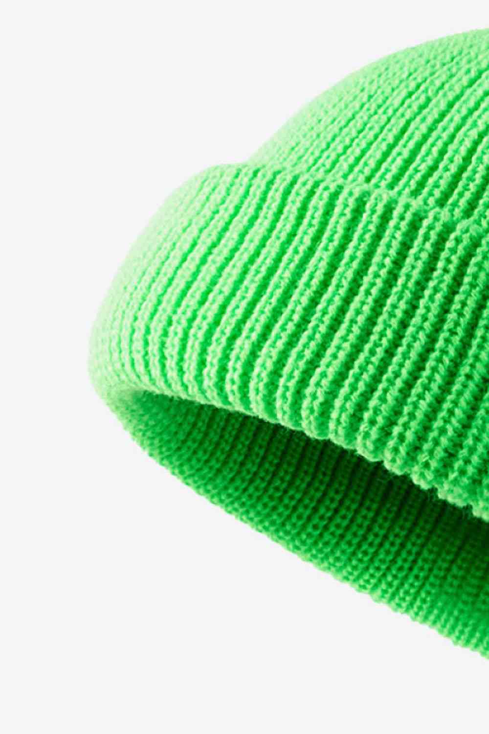 Calling For Winter Rib-Knit Beanie - TRENDMELO