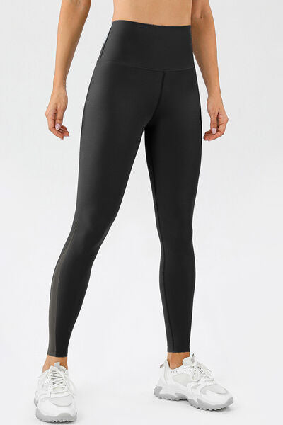 High Waist Skinny Active Pants - TRENDMELO