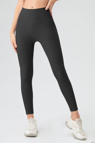 High Waist Skinny Active Pants - TRENDMELO