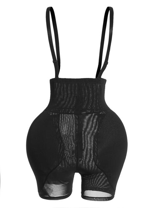 Full Size Hook-and-Eye Under-Bust Shaping Bodysuit - TRENDMELO