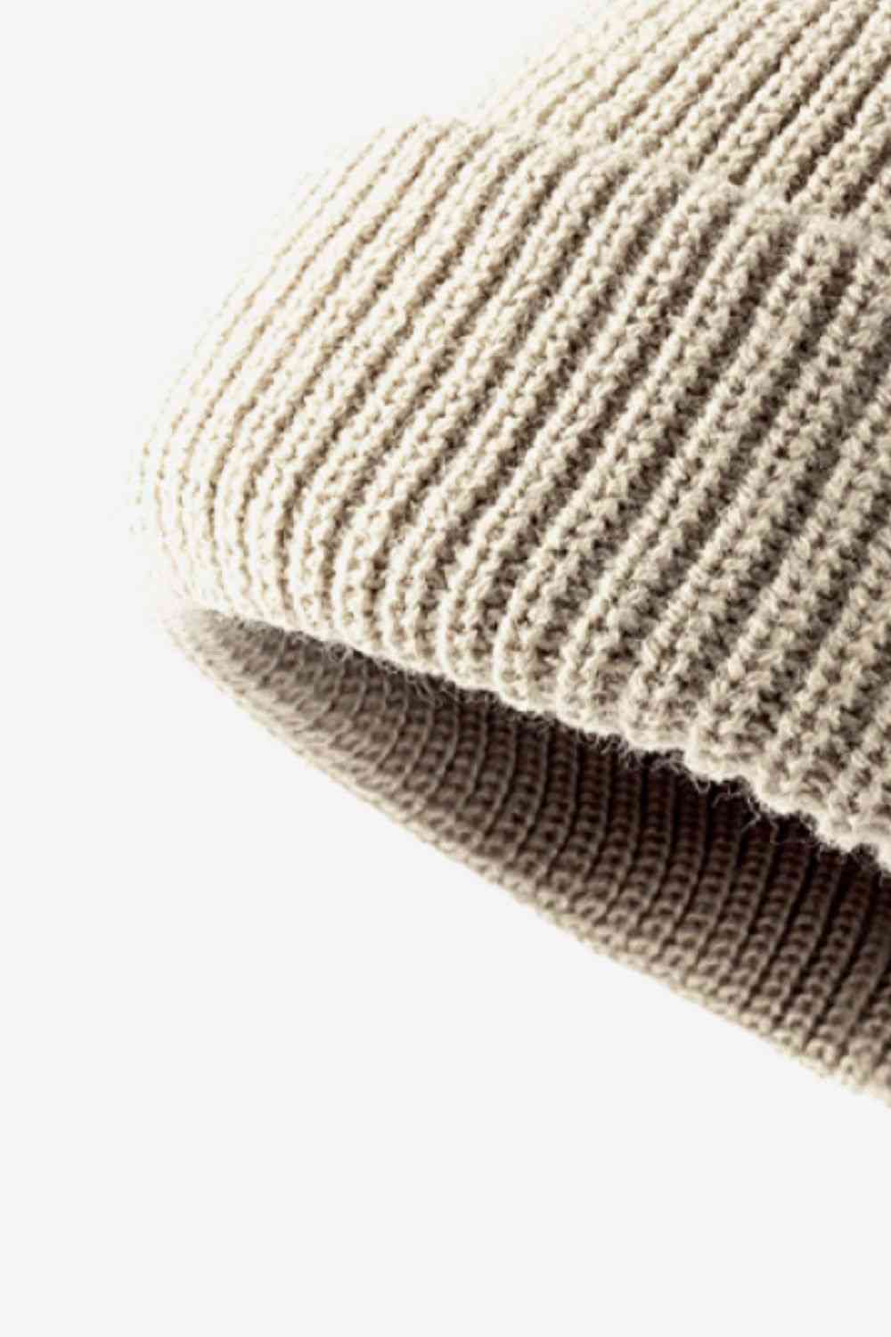 Calling For Winter Rib-Knit Beanie - TRENDMELO