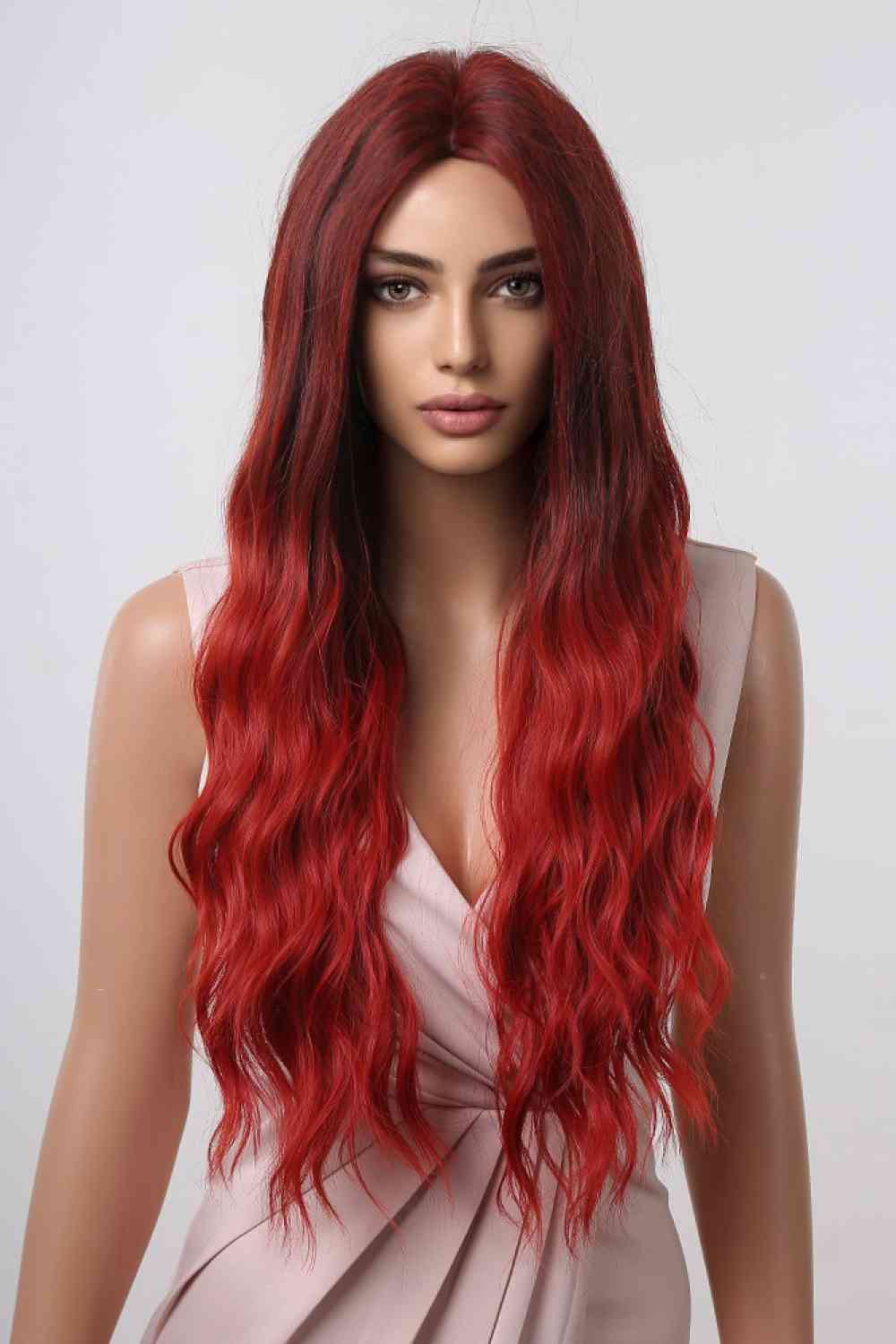 13*1" Full-Machine Wigs Synthetic Long Wave 27" - TRENDMELO