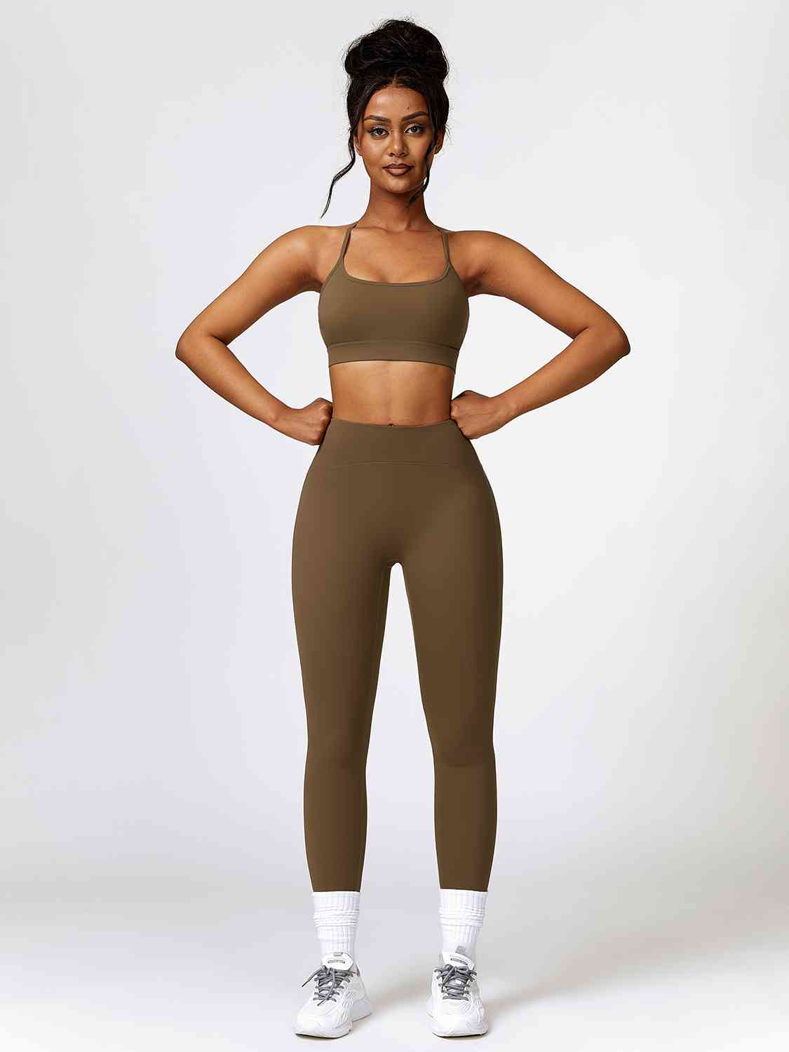 Sport Bra and Leggings Set - TRENDMELO