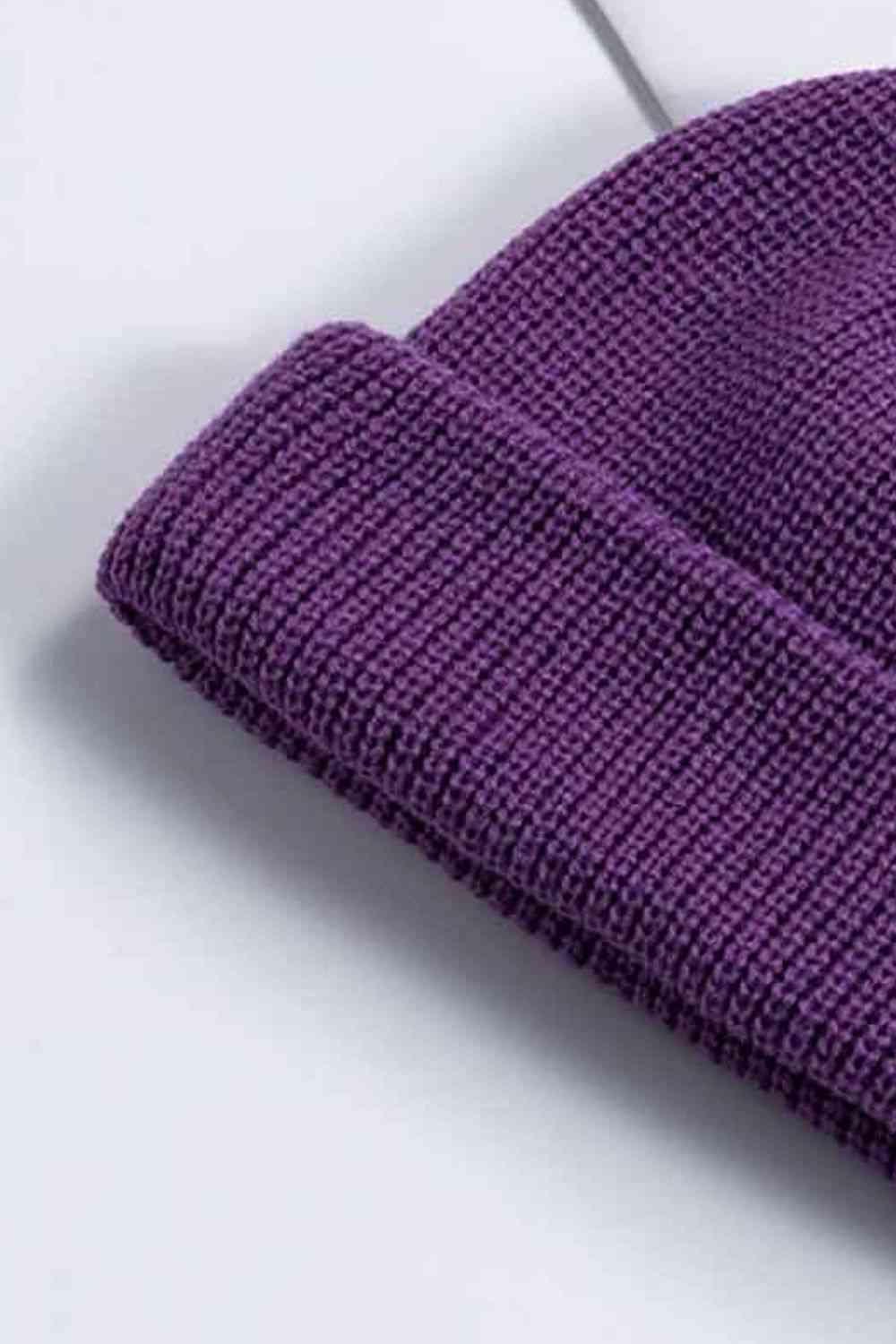 Cozy Rib-Knit Cuff Beanie - TRENDMELO