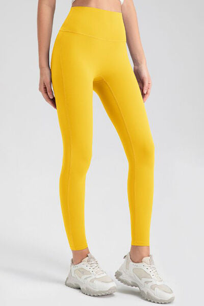 High Waist Skinny Active Pants - TRENDMELO