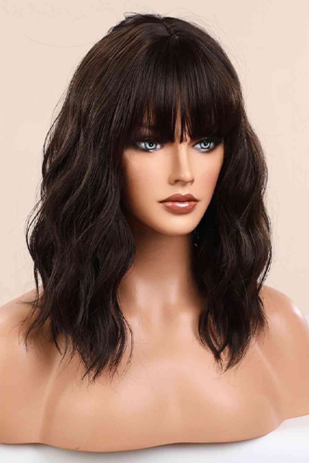 Natural Looking Synthetic Full Machine Bobo Wigs 12'' - TRENDMELO