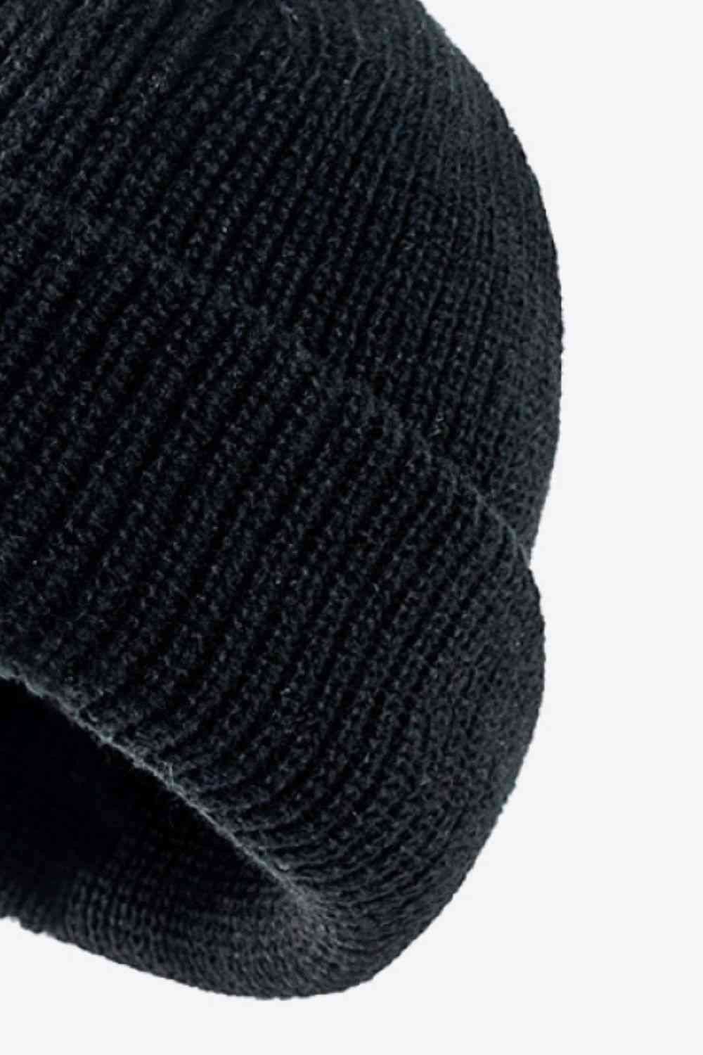 Calling For Winter Rib-Knit Beanie - TRENDMELO