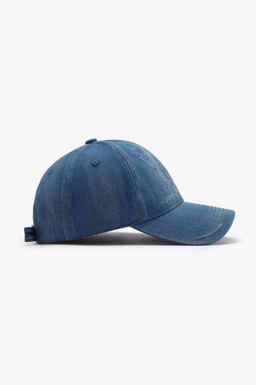 Distressed Adjustable Baseball Cap - TRENDMELO