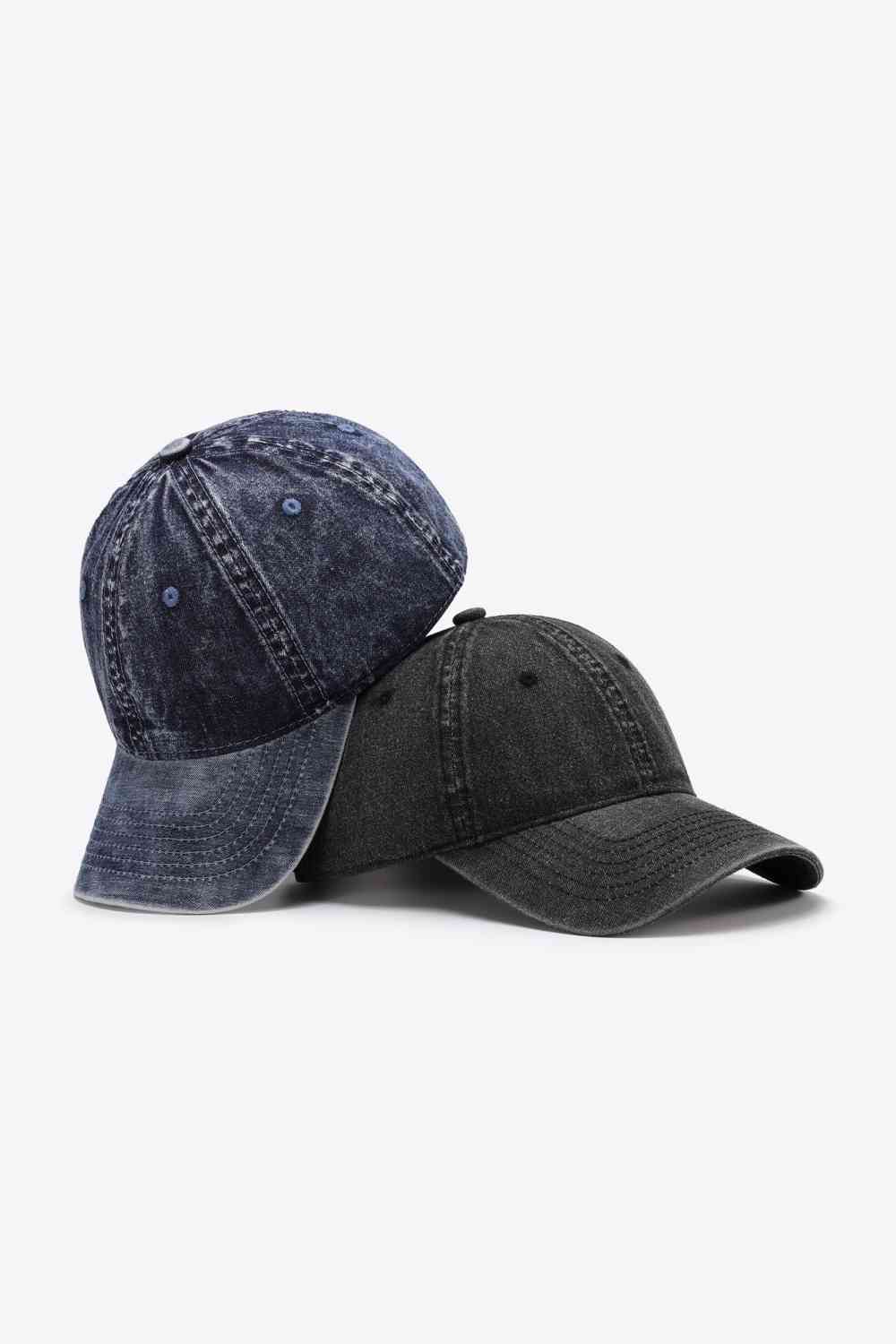 Plain Adjustable Baseball Cap - TRENDMELO