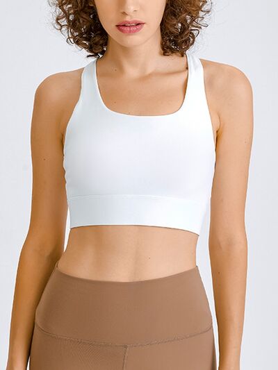 Double Take Square Neck Racerback Cropped Tank - TRENDMELO