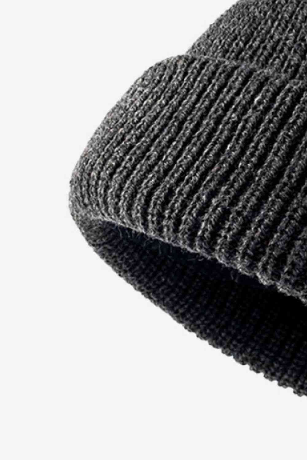 Calling For Winter Rib-Knit Beanie - TRENDMELO