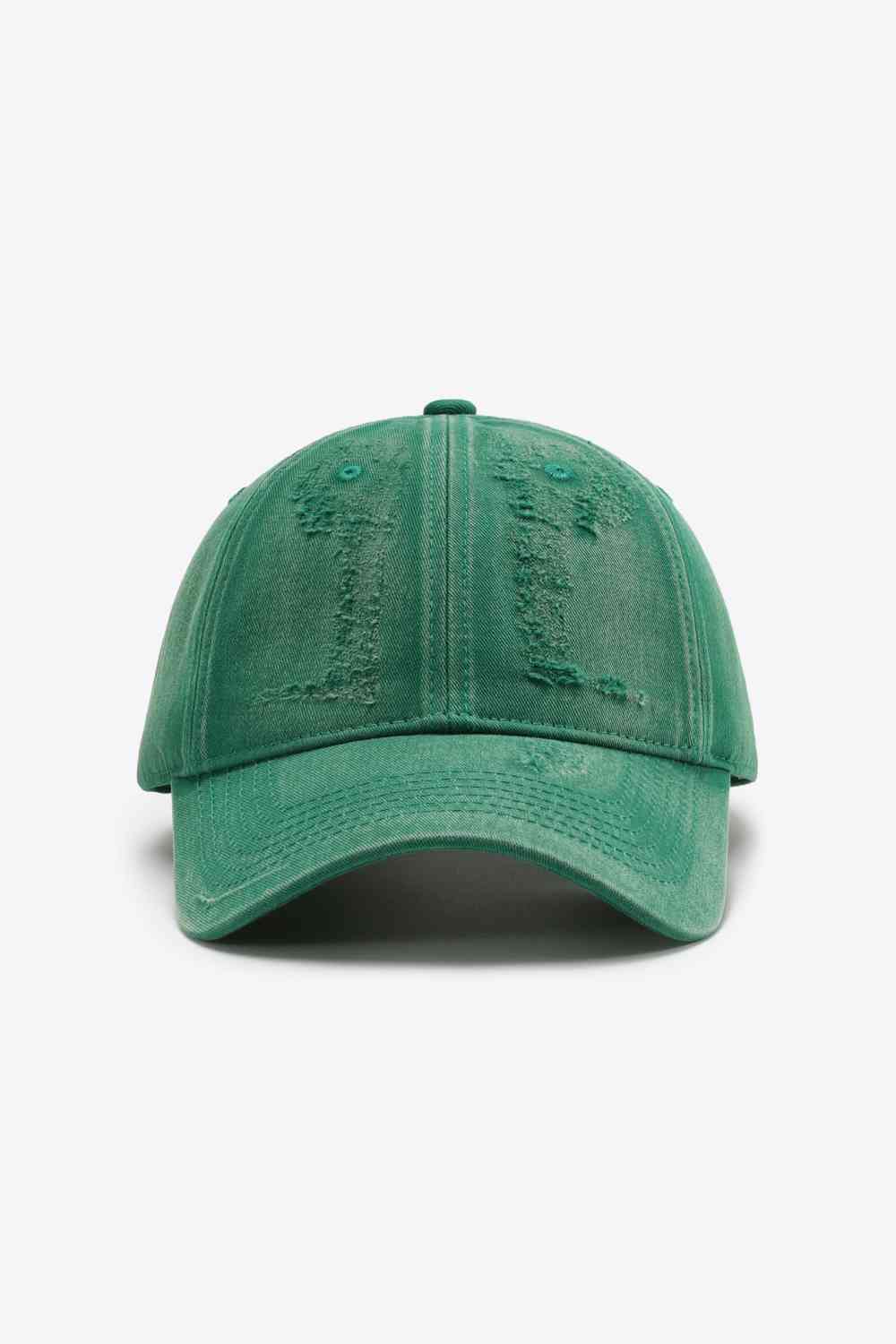 Distressed Adjustable Baseball Cap - TRENDMELO