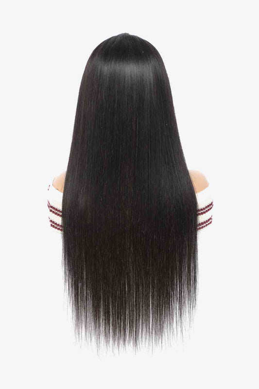 18" 13x4 Lace Front Wigs Virgin Hair Natural Color 150% Density - TRENDMELO